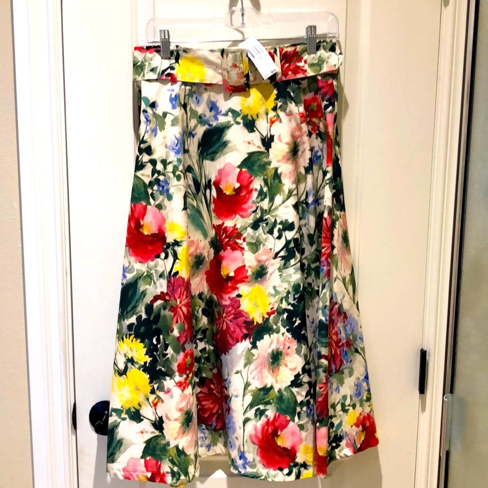 Vintage inspired high waisted skirt